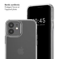 Selencia Coque arrière avec crochets amovibles Apple iPhone 12 (Pro) - Transparent