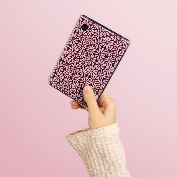 imoshion Coque Design Clear Kobo Libra Colour - Bloom Love Blush