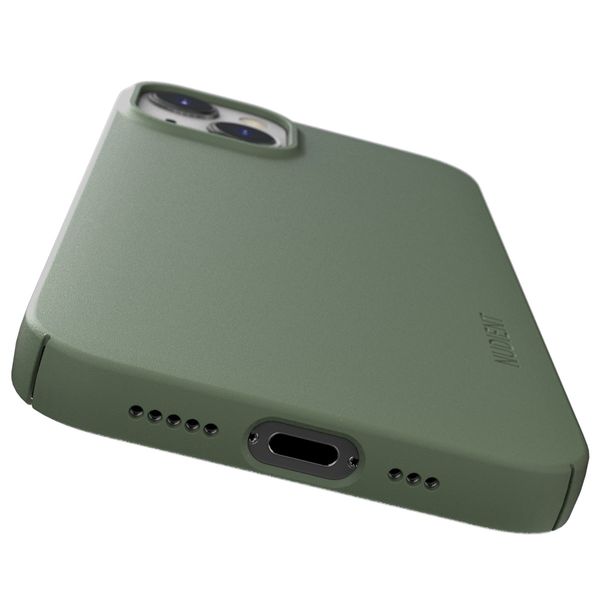 Nudient Coque Thin iPhone 13 - Misty Green