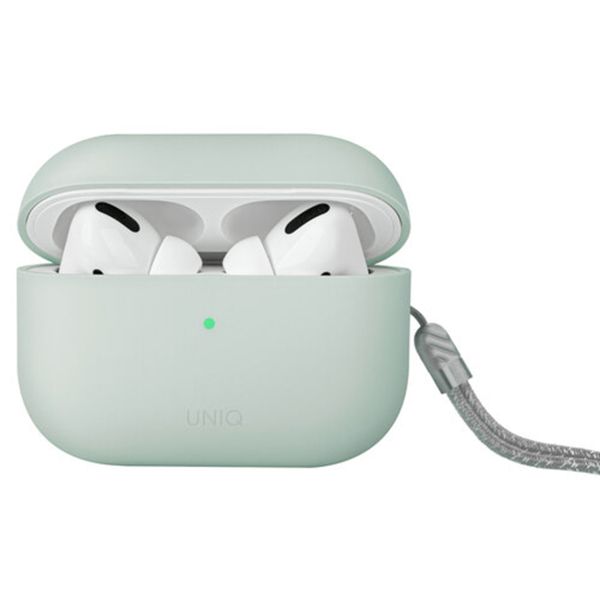 Uniq Coque silicone Lino Hybrid Apple AirPods Pro 2 - Mint Green