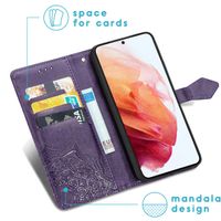 imoshion Etui de téléphone portefeuille Galaxy S21 FE - Violet