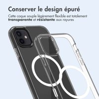 imoshion Coque arrière de protection avec MagSafe iPhone 12 (Pro) - Transparent