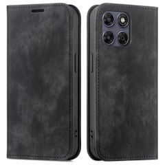 Étui de téléphone portefeuille Slim Motorola Moto G77 - Noir