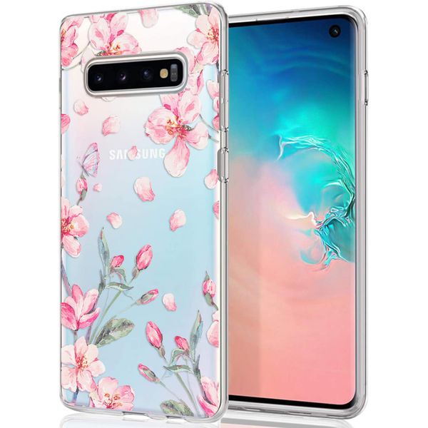 imoshion Coque Design Samsung Galaxy S10 - Fleur - Rose