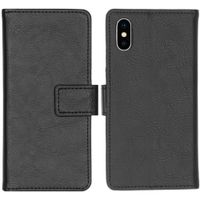 imoshion Étui de téléphone portefeuille Luxe Apple iPhone Xs / X - Noir