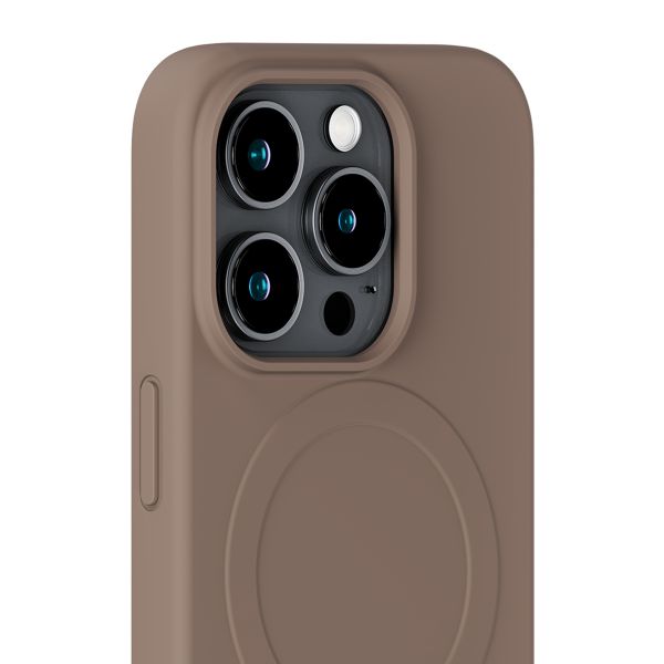 Holdit Coque MagSafe Apple iPhone 15 Pro - Mocha Brown