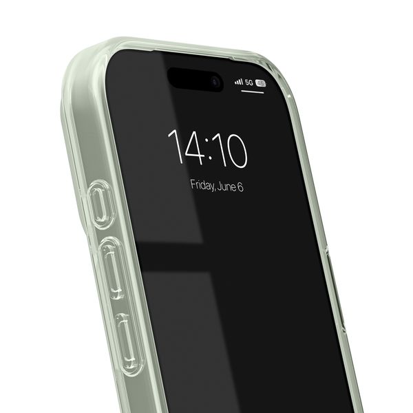 iDeal of Sweden Coque Clear MagSafe Apple iPhone 17 Pro - Sage Green