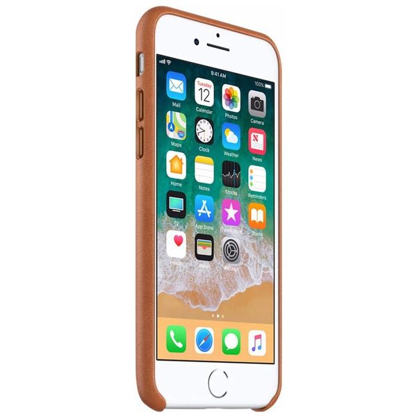 Apple Coque Leather iPhone SE (2022 / 2020) / 8 / 7