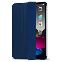 Decoded Textured Sillicon Slim Cover Apple iPad 9 (2021) 10.2 pouces / iPad 8 (2020) 10.2 pouces / iPad 7 (2019) 10.2 pouces - Navy Peony