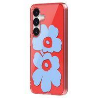 Samsung Coque Unikko Hybrid Marimekko Samsung Galaxy S25 - Rouge