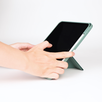 imoshion Coque tablette Origami Samsung Galaxy Tab A9 8.7 pouces - Vert foncé