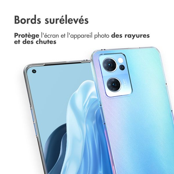 Accezz Coque Clear Oppo Find X5 Lite 5G - Trasparente