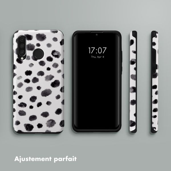 Selencia Coque arrière Vivid Huawei P30 Lite - Trendy Leopard