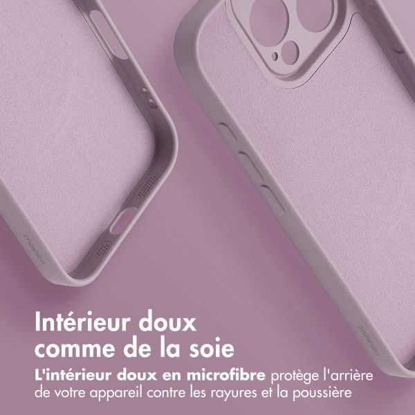 imoshion Coque Couleur avec MagSafe Apple iPhone 16 Pro - Violet