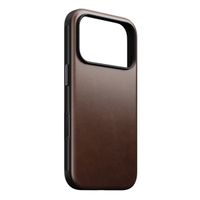 Nomad Coque Modern Horween Leather Apple iPhone 17 Pro - Rustic Brown