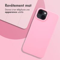 imoshion Coque Couleur Apple iPhone 14 - Bubblegum Pink