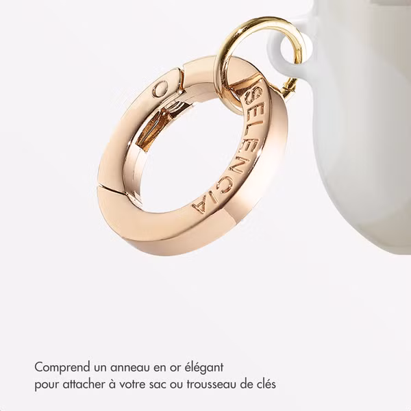 Selencia Coque Vivid Apple AirPods Pro 2 - Desert Waves Beige