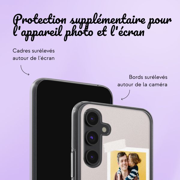 Coque personnalisée avec pellicule N°1 Samsung Galaxy A54 (5G) - Transparent