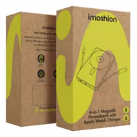 imoshion Batterie externe MagSafe 4-en-1 - iPhone + Apple Watch - 10 000 mAh