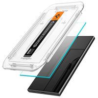 Spigen Protection d'écran en verre trempé GLAStR Fit + Applicator 2-pack Samsung Galaxy S24 Ultra