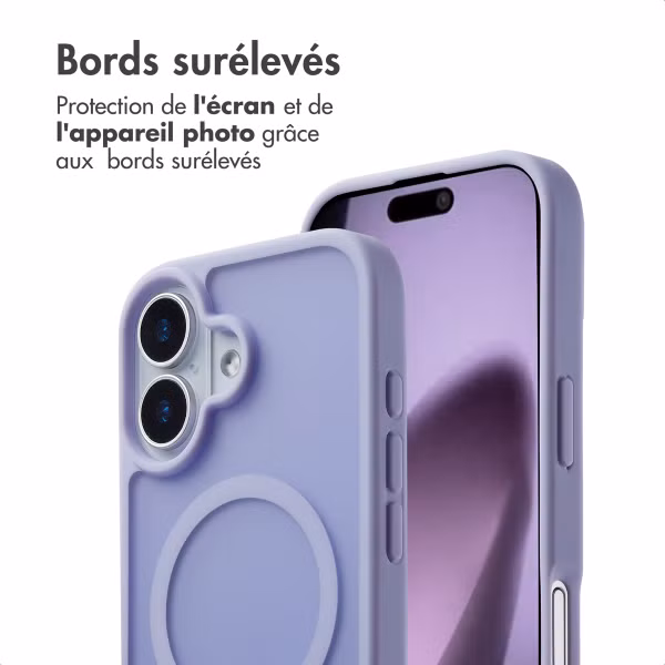 imoshion Coque Color Guard avec MagSafe Apple iPhone 17 - Lila / Lilac