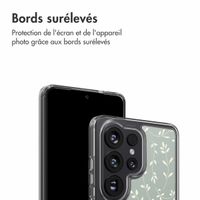 imoshion Coque Design Samsung Galaxy S26 Ultra - Smoke Green Flowers