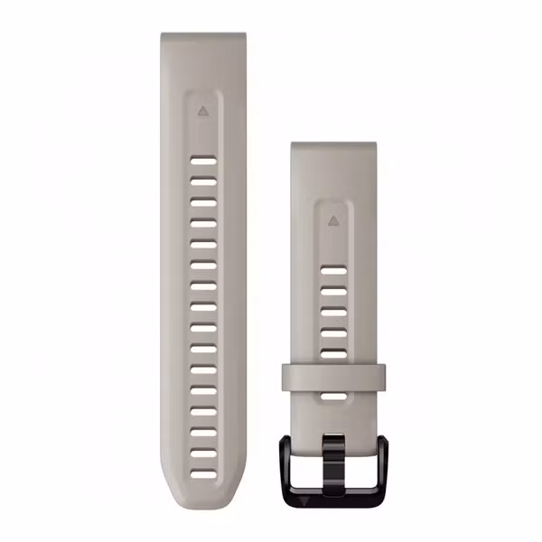 Garmin Bracelet QuickFit® en silicone  - Connexion Garmin 20 mm - Sand