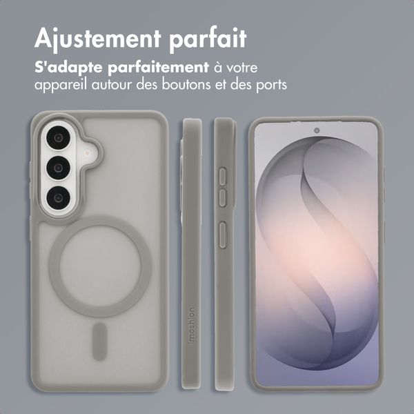 imoshion Coque Color Guard avec MagSafe Samsung Galaxy S26 - Gris