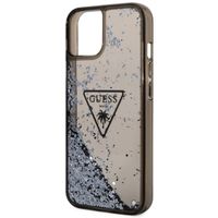 Guess Coque Liquid Glitter iPhone 14 - Noir