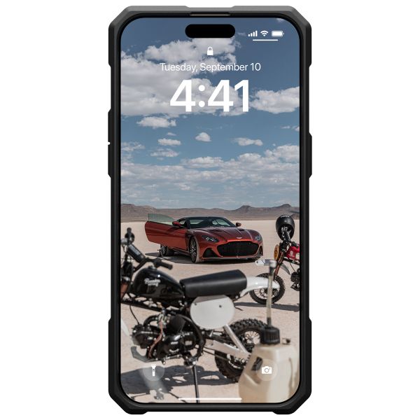 UAG Coque arrière Monarch Pro Apple iPhone 15 Pro Max - Kevlar Element Green