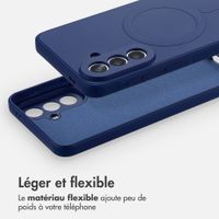 imoshion Coque Couleur avec MagSafe Samsung Galaxy A57 (5G) - Royal Blue