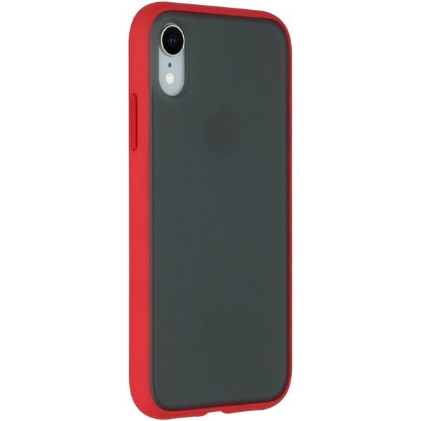 imoshion Coque Frosted iPhone Xr - Rouge