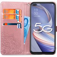 imoshion Etui de téléphone portefeuille Mandala Oppo Reno4 Z 5G