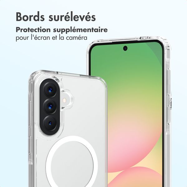 Accezz Coque arrière Xtreme Impact avec MagSafe Samsung Galaxy A57 (5G) - Transparent