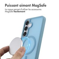 imoshion Coque Color Guard avec MagSafe Samsung Galaxy S25 FE - Bleu clair