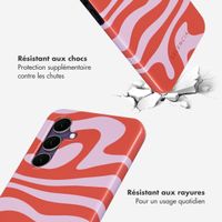 Selencia Coque arrière Vivid Samsung Galaxy S24 FE - Dream Swirl Pink