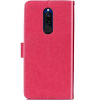 Etui de téléphone Fleurs de Trèfle Xiaomi Redmi 8