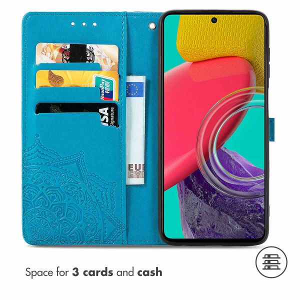 imoshion Etui de télephone Mandala Samsung Galaxy M53 - Turquoise