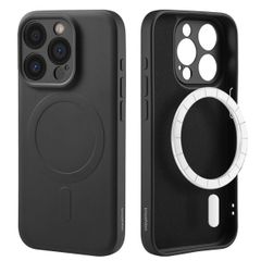 imoshion Coque Couleur avec MagSafe Apple iPhone 15 Pro - Noir