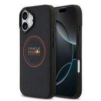 Red Bull Racing Coque en cuir PU maillé MagSafe Apple iPhone 17 - Navy