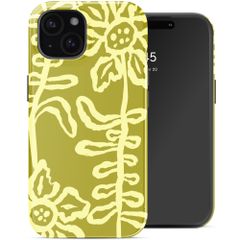 Selencia Coque arrière Vivid Apple iPhone 15 - Chalky Bloom