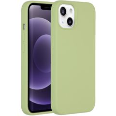 Accezz Coque Liquid Silicone Apple iPhone 13 - Vert