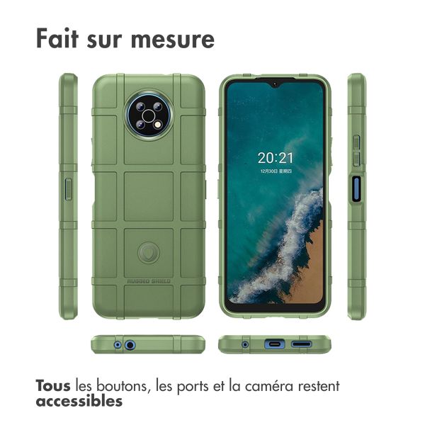imoshion Coque Rugged Shield Nokia G50 - Vert foncé