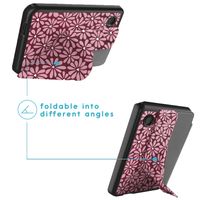 imoshion Étui de liseuse portefeuille design Pliable Kobo Libra Colour - Bloom Love Blush