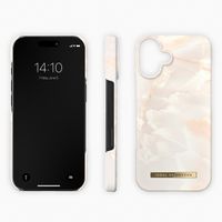 iDeal of Sweden Coque Fashion Apple iPhone 16 - Rose Pearl Marble