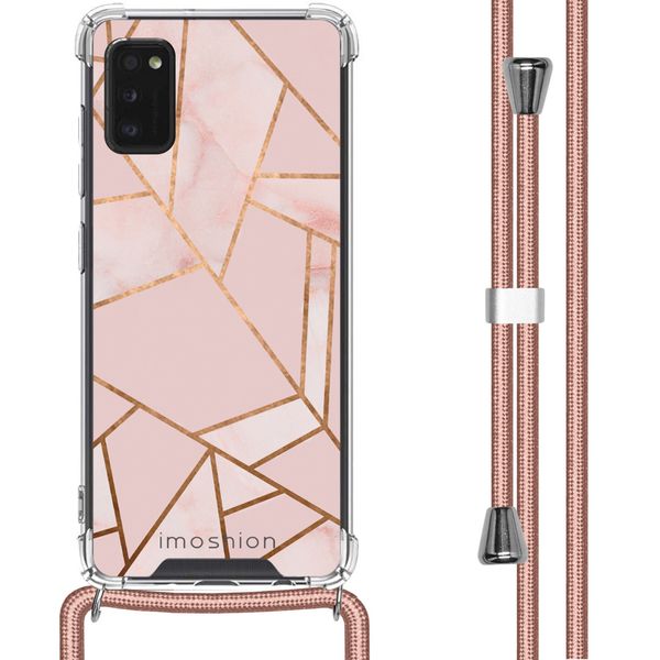 imoshion Coque Design avec cordon Samsung Galaxy A41 - Pink Graphic