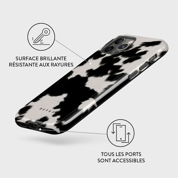 Burga Coque arrière Tough iPhone 12 (Pro) - Achromatic