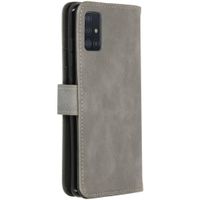 imoshion Étui de téléphone portefeuille Luxe Galaxy A51 - Gris