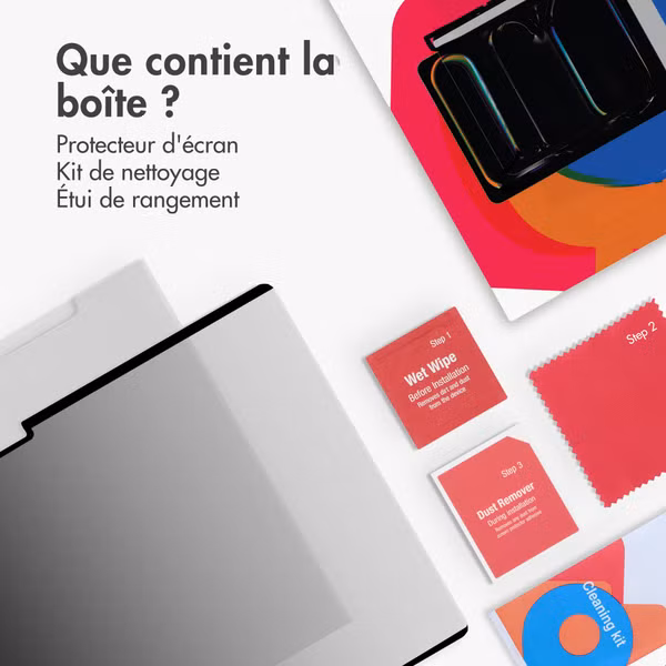 Accezz Protecteur d’écran de confidentialité magnétique Apple iPad Air 11 pouces (2025) M3 / (2024) M2