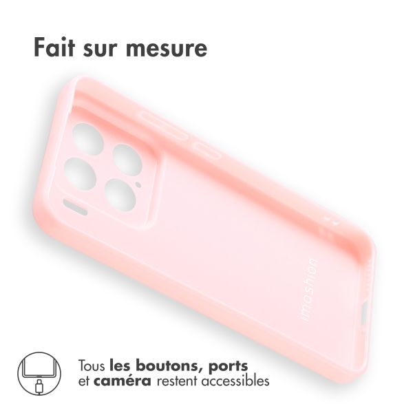 imoshion Coque Couleur Xiaomi 15 - Bubblegum Pink